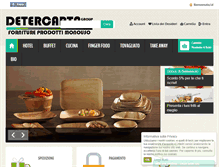 Tablet Screenshot of detercartasrl.com